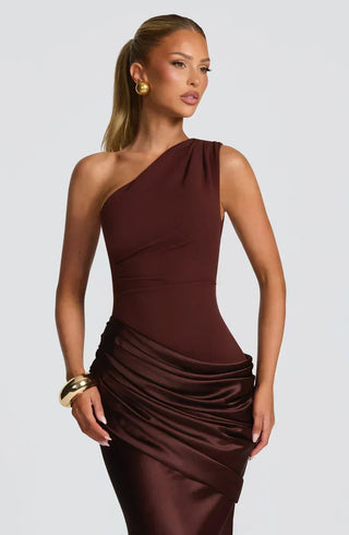 ELOISE SATIN DRESS